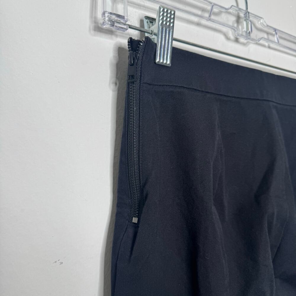 Everlane Ankle Pants Women’s Sz 2 Black Slim Tapered Stretch Work Office Trouser - Picture 5 of 11